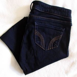 Like New! Dark Wash Hollister Jeggings!